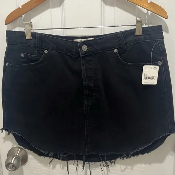 FREE PEOPLE SKY HIGH MINI SKIRT SIZE 14 BNWT - Picture 4 of 7